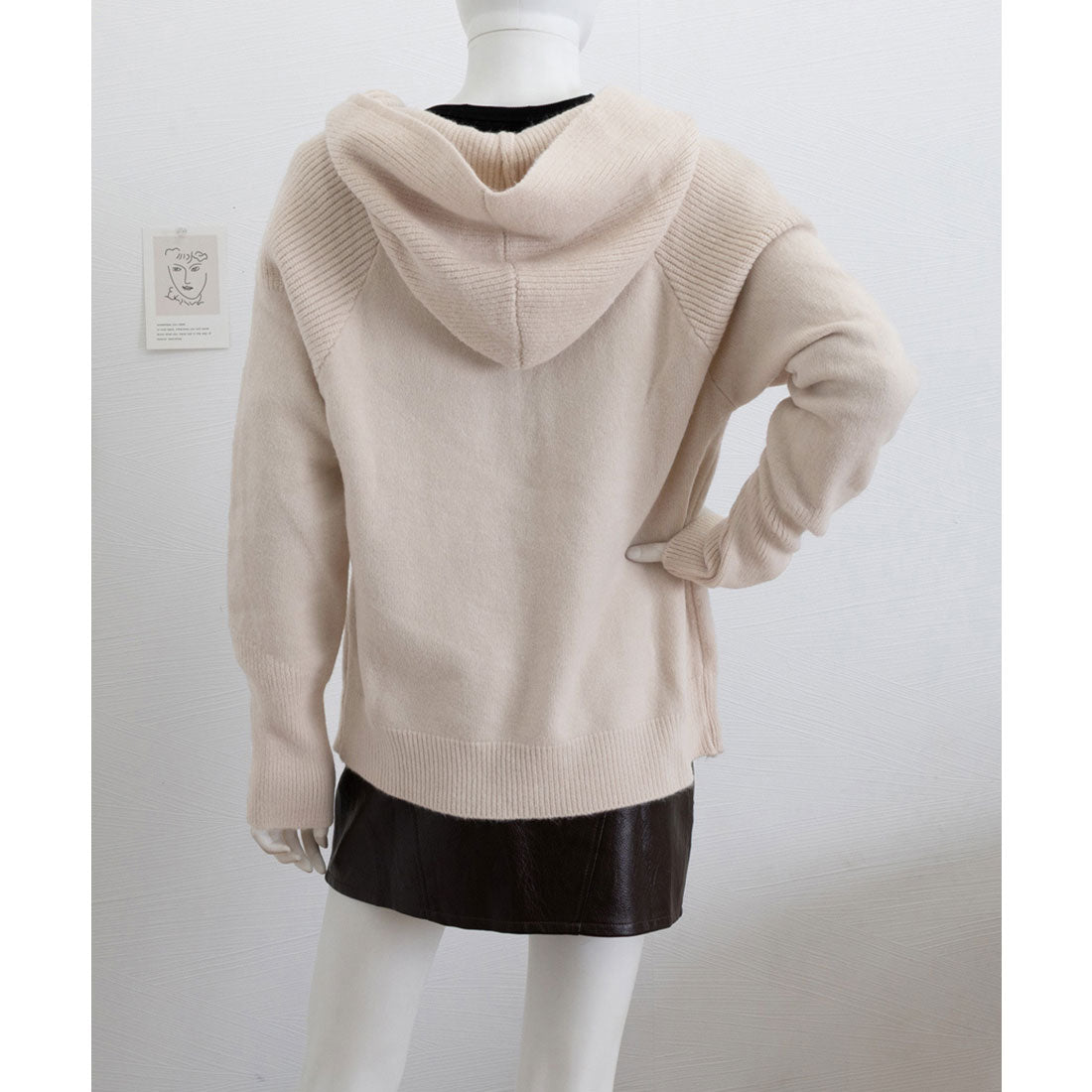 ミニミニストア miniministore ニットカーディガン レディース春秋冬羽織 （ベージュ） ベージュ
