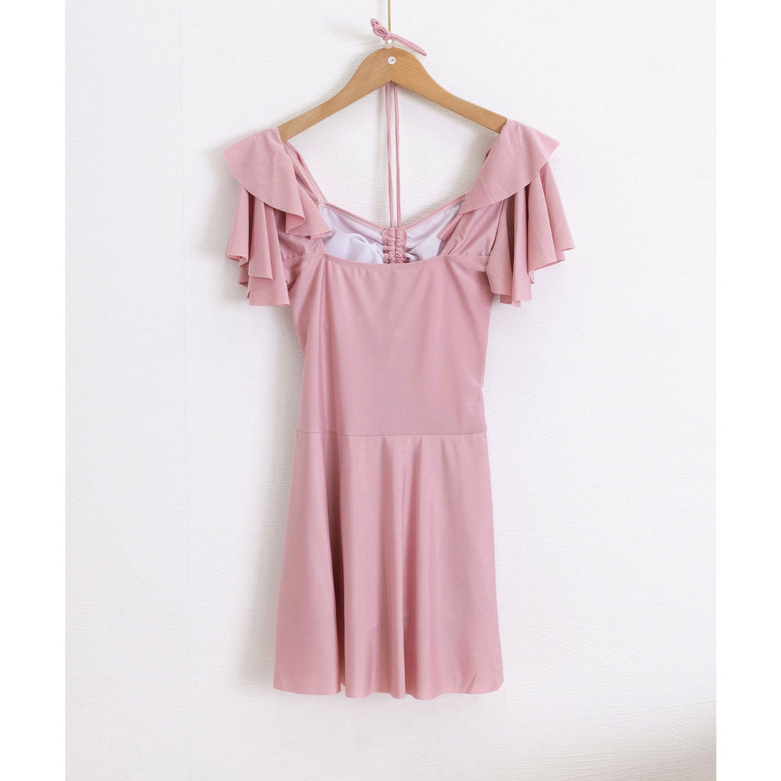 ミニミニストア miniministore ワンピース水着 大人可愛い露出少なめ水着 【返品不可商品】 （ピンク） ピンク