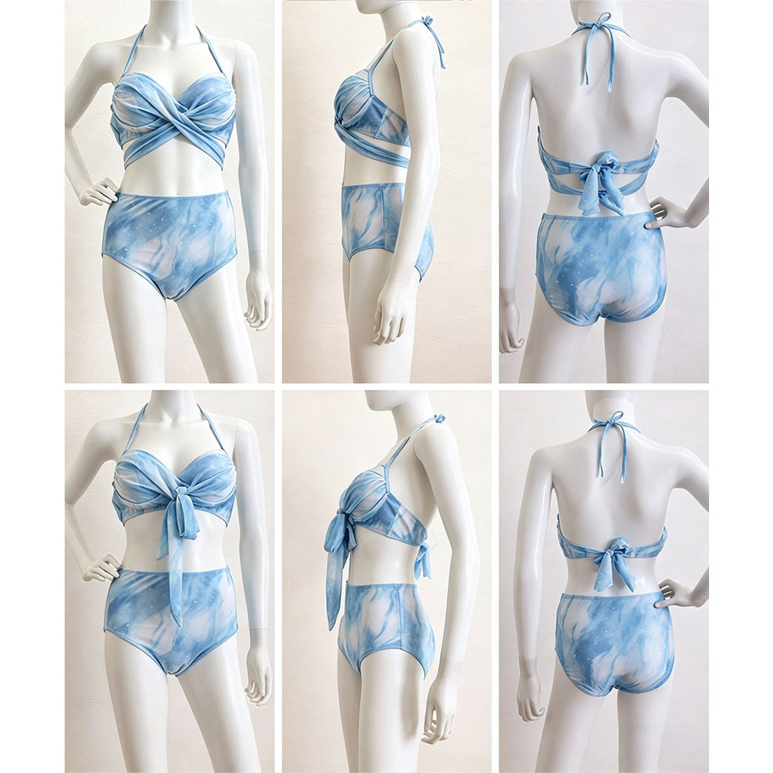 ミニミニストア miniministore セクシービキニ ホルターネック上下セット 【返品不可商品】 （ピンクベージュ） ピンクベージュ