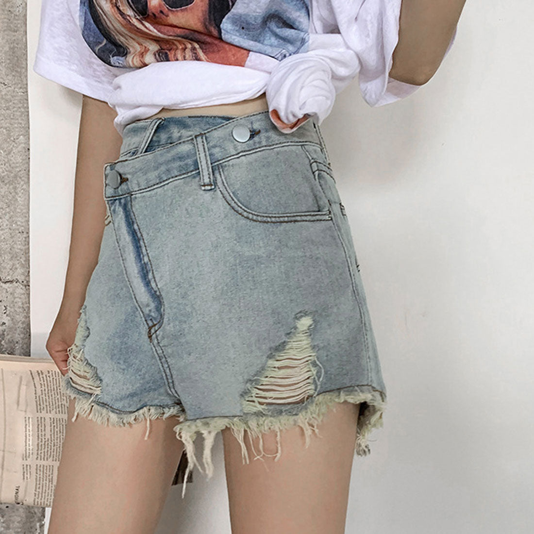 ホットパンツ ハイウエスト