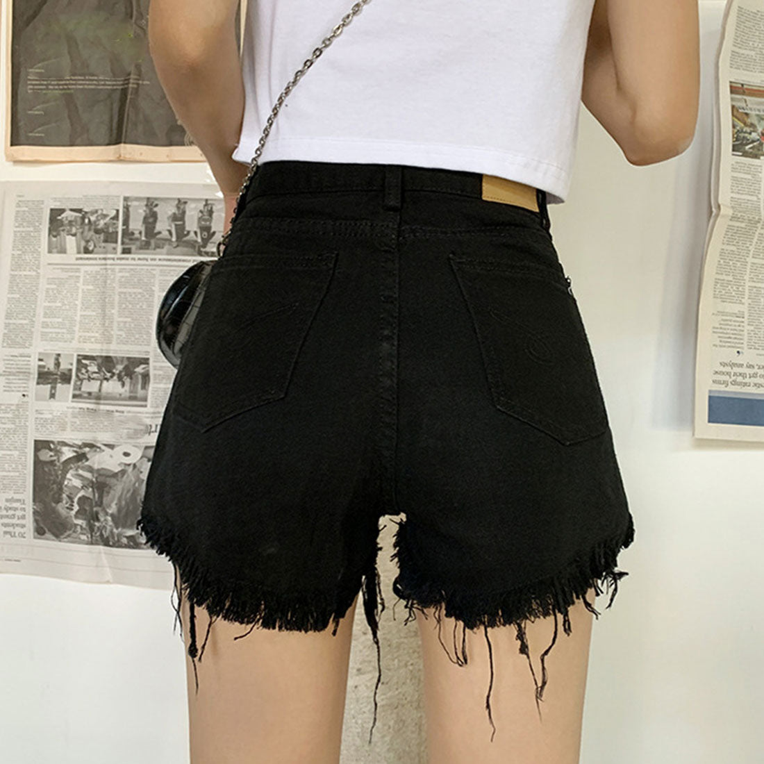 ホットパンツ ハイウエスト