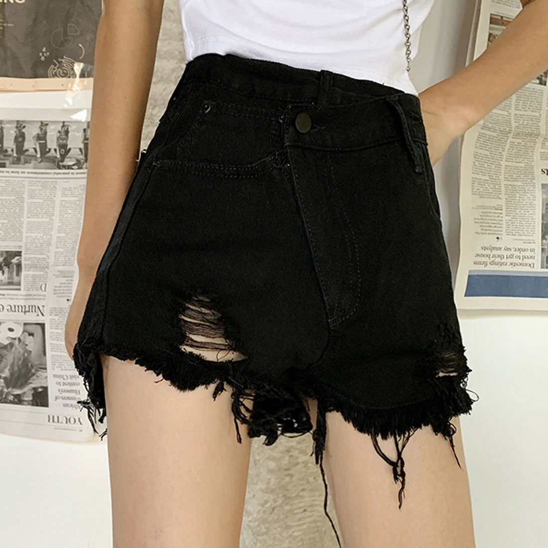 ホットパンツ ハイウエスト