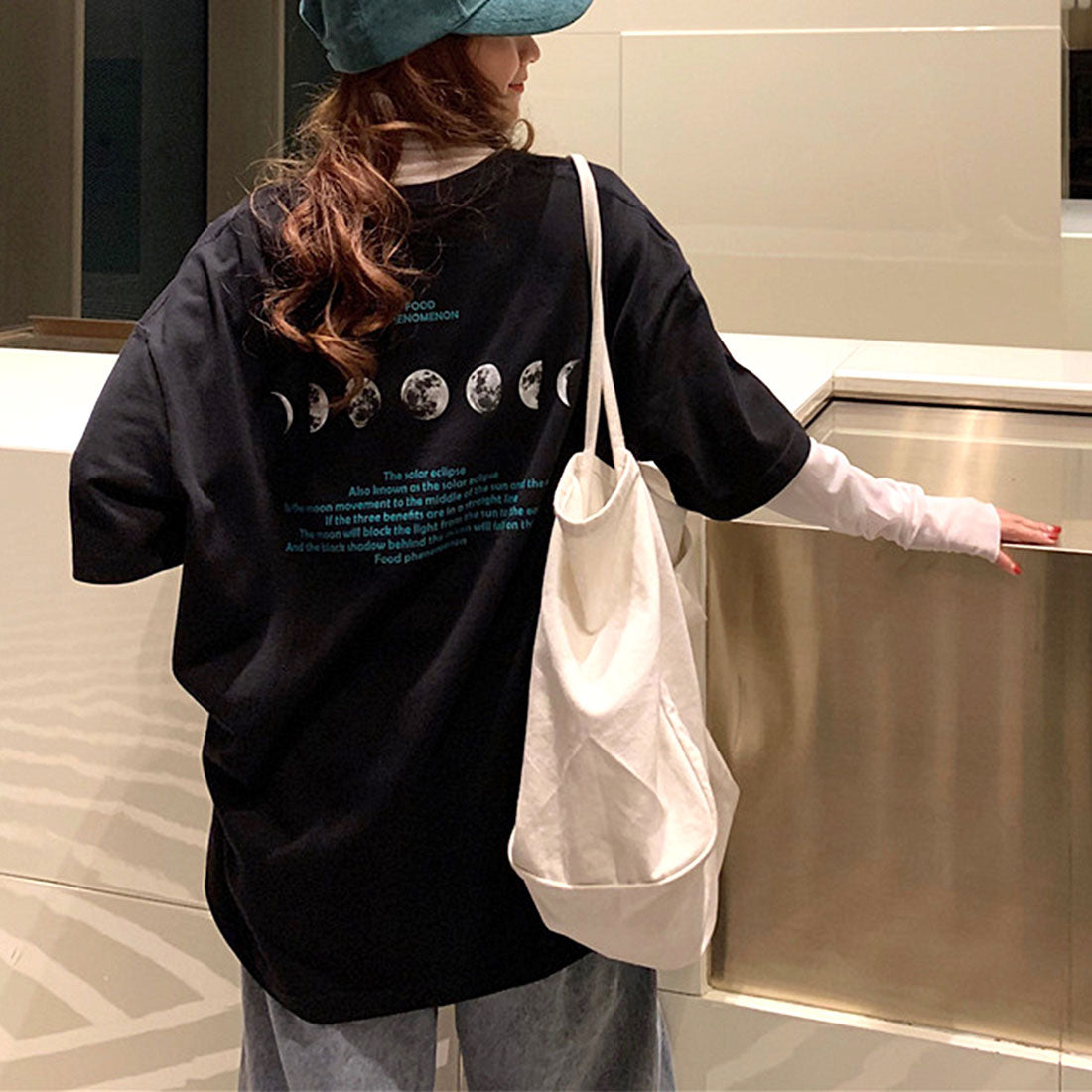 半袖Tシャツ レディース 韓国 英字ロゴ