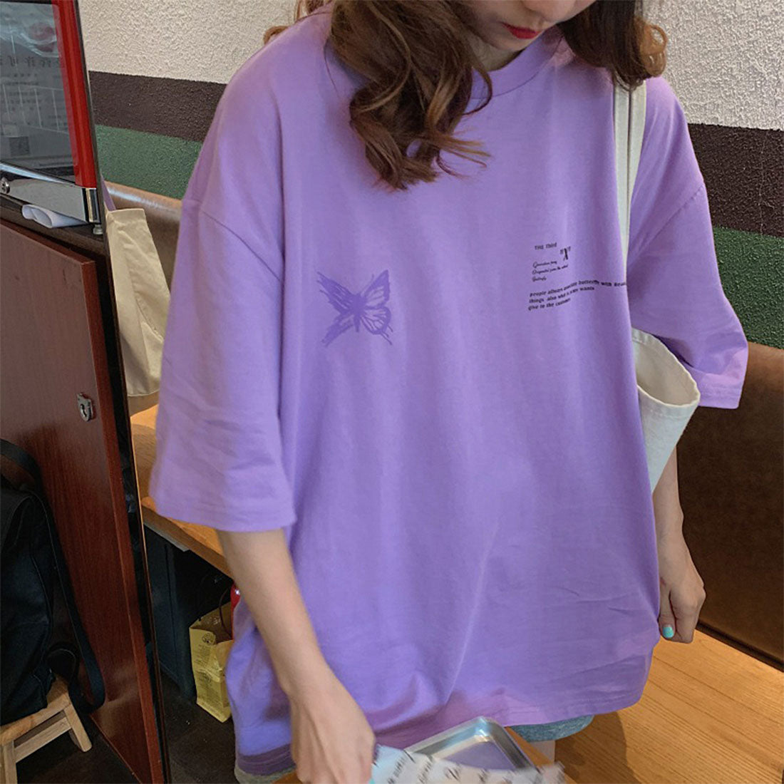 ロゴTシャツ レディース 韓国 春夏