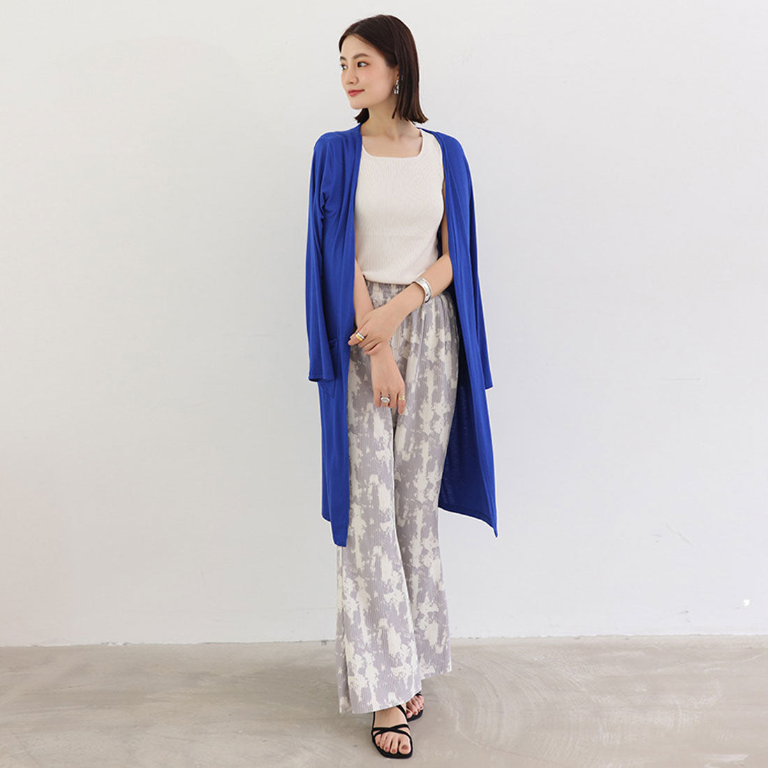 無地 サマーカーディガン レディース夏服