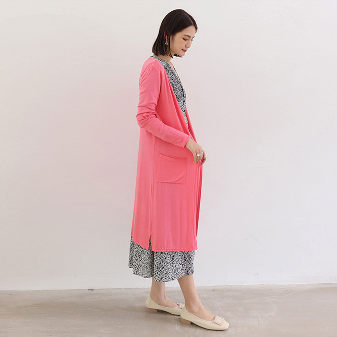 無地 サマーカーディガン レディース夏服