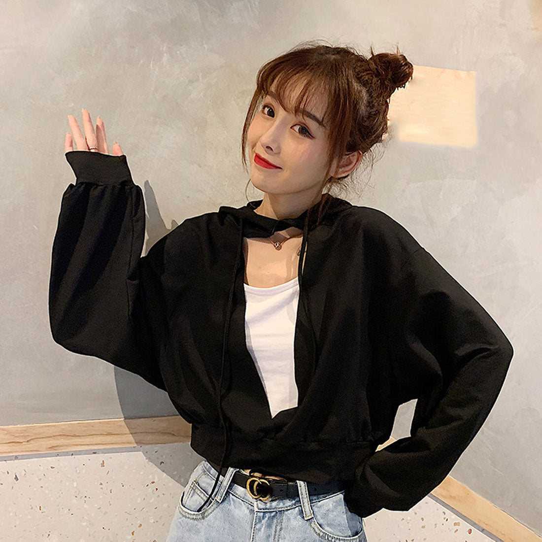 フード付き パーカー 薄手 トレーナー