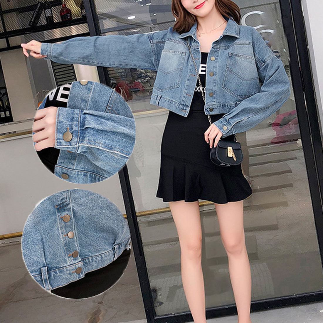 Denim Jacket Short Length Outerwear