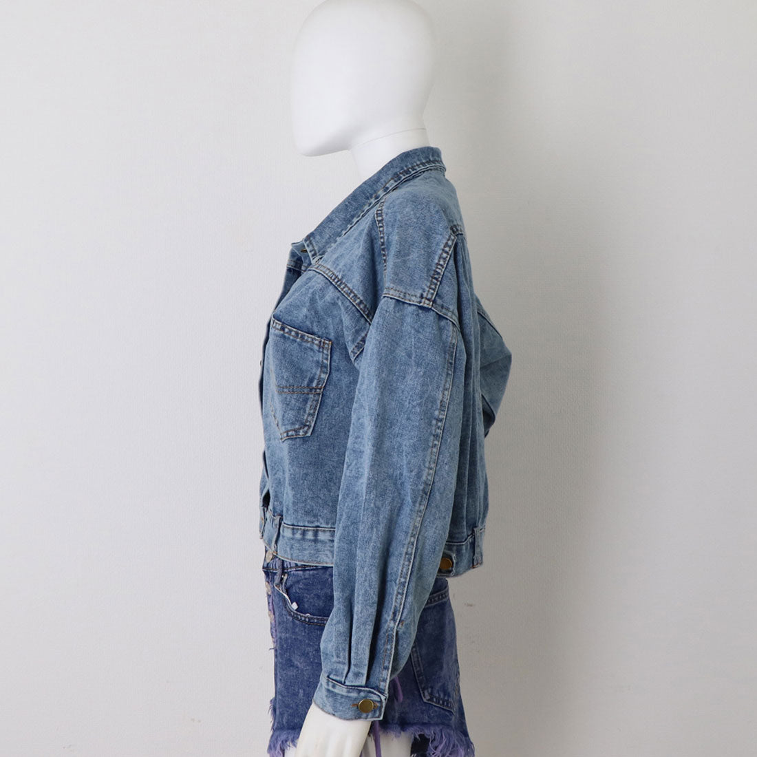 Denim Jacket Short Length Outerwear