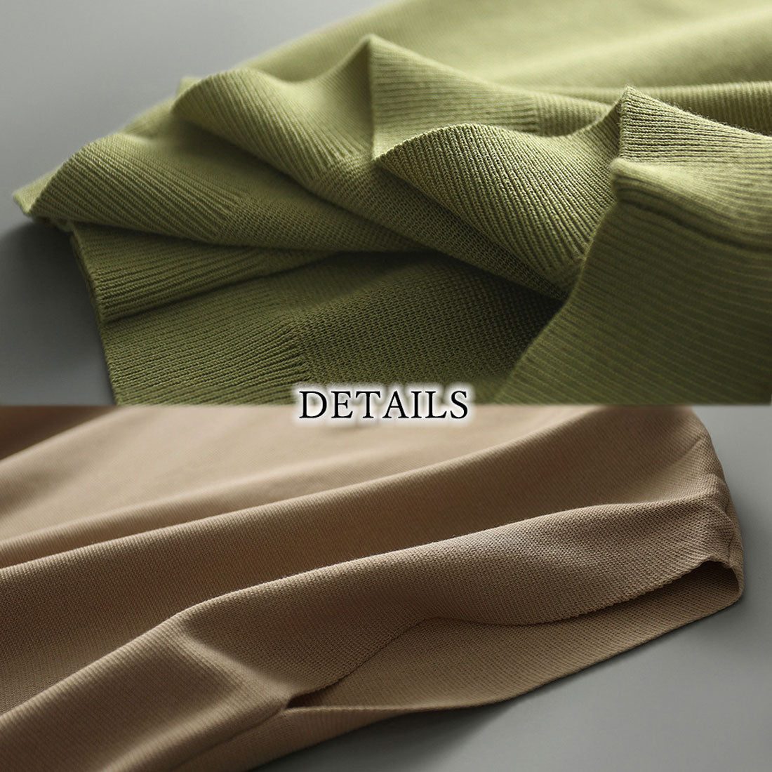 韓国新作 フレンチスリーブ サマーニット