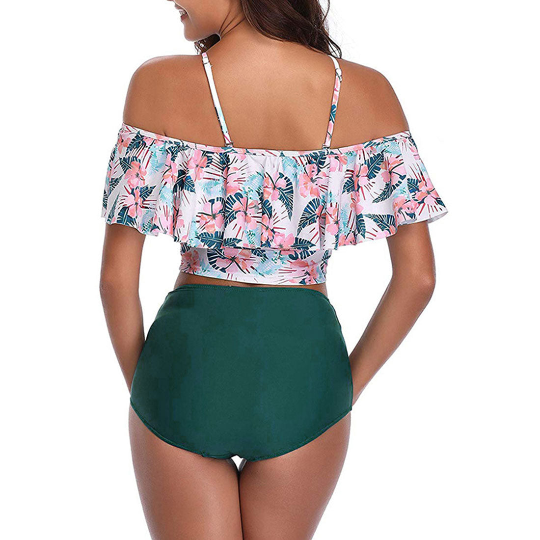 オフショル水着セクシータンキニレディース【返品不可商品】