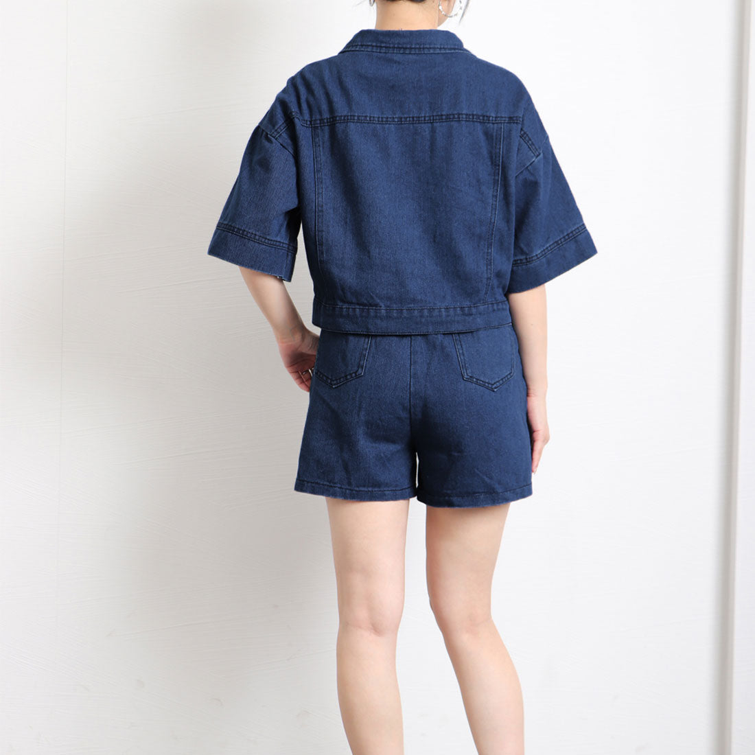 ミニミニストア miniministore デニムセットアップ カジュアル上下セット