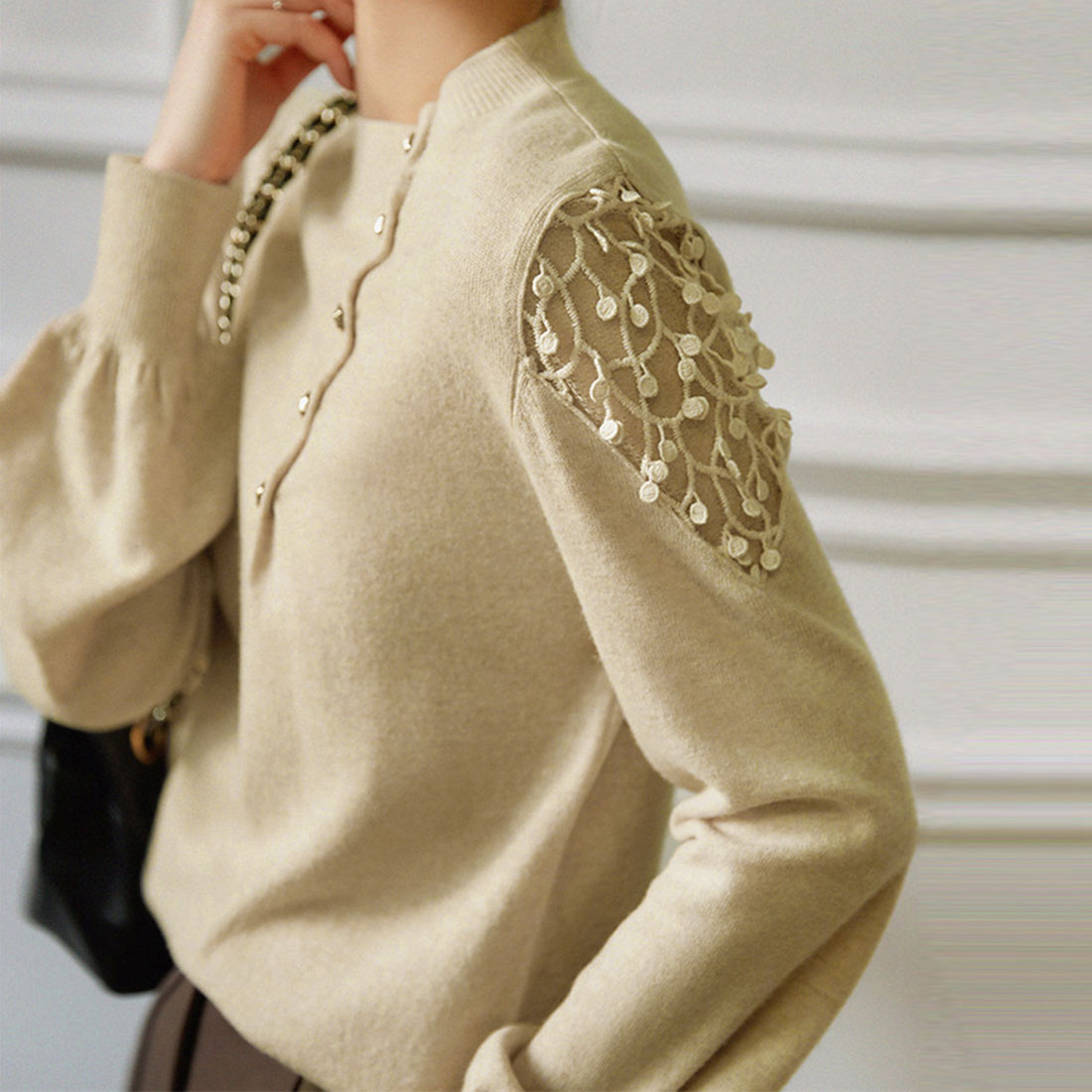 ニットトップス レディース 韓国ニット秋