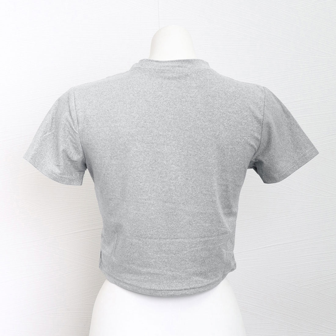 ショート丈tシャツ へそ出し 8色 夏