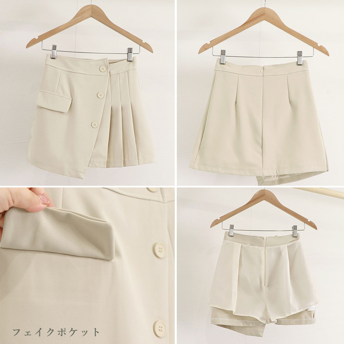 プリーツミニスカート レディース韓国春夏