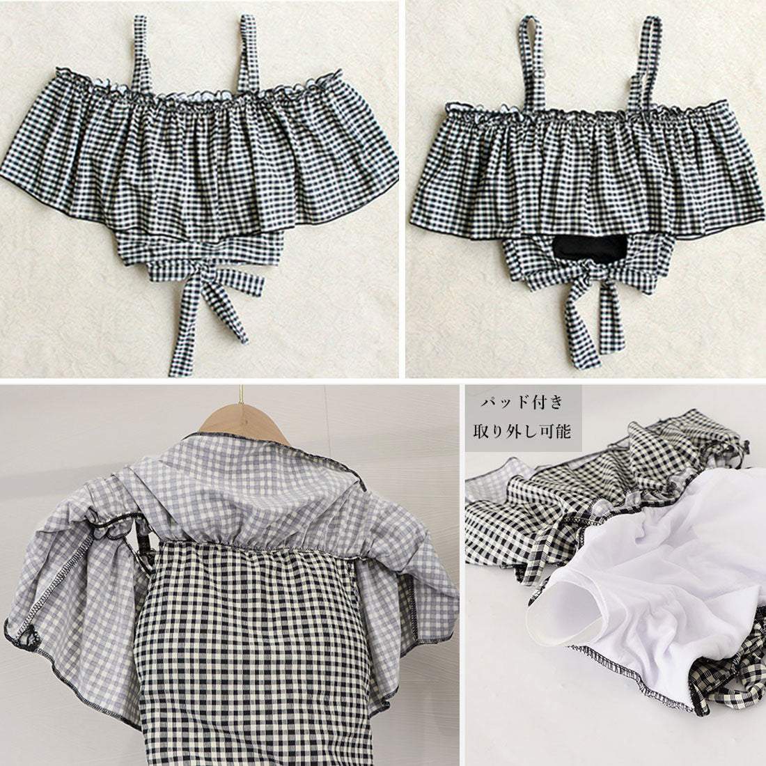 水着レディース ビキニスカート3点セット【返品不可商品】