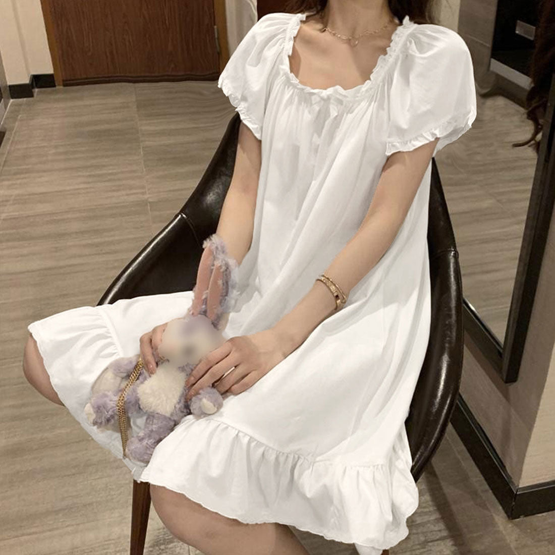 パジャマ レディース ワンピース 春夏秋
