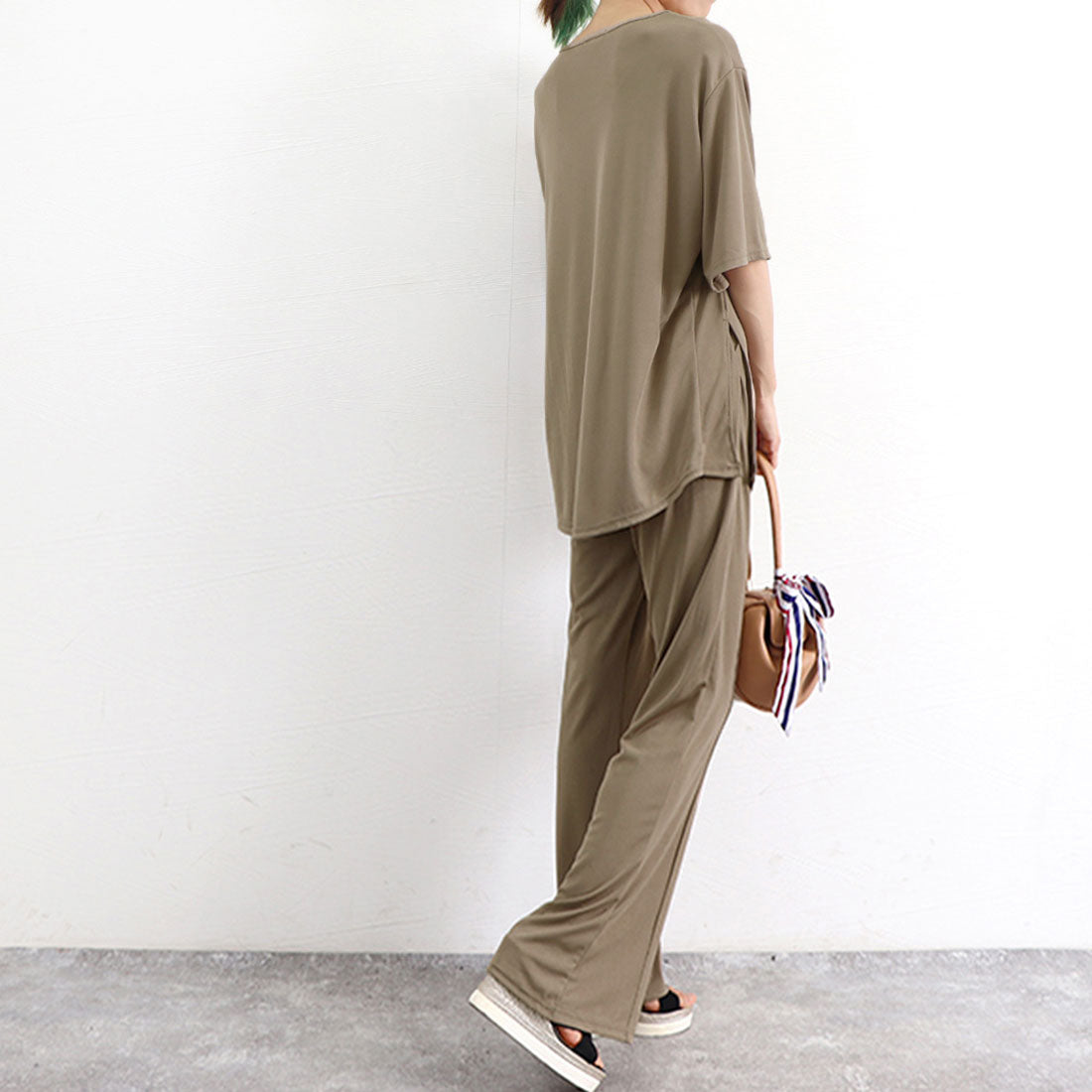 セットアップ レディース 夏服体型カバー