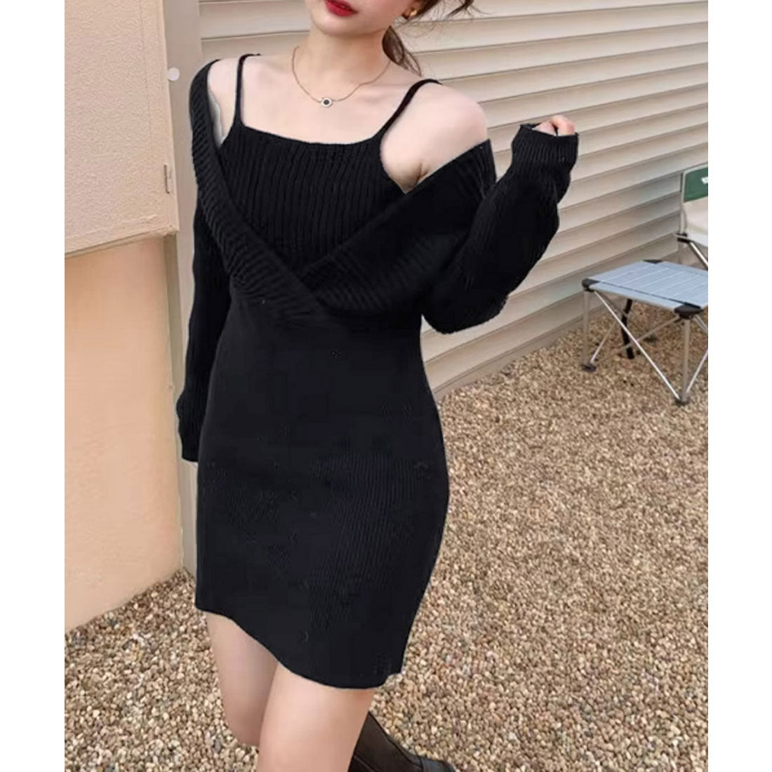 miniministore miniministore Cachecoeur 針織洋裝 迷你洋裝