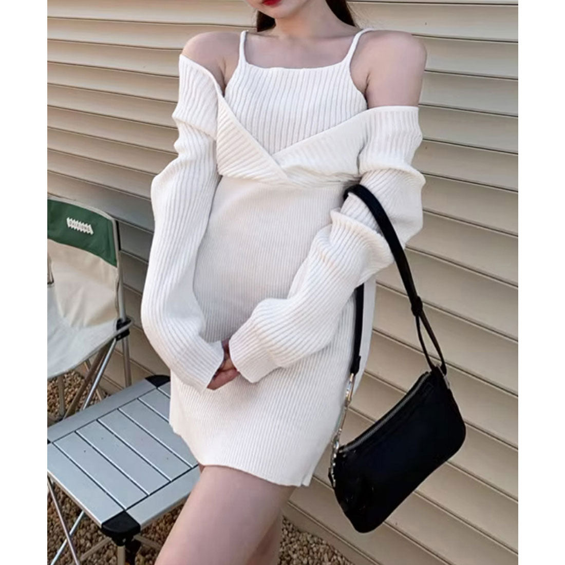 miniministore miniministore Cachecoeur 針織洋裝 迷你洋裝