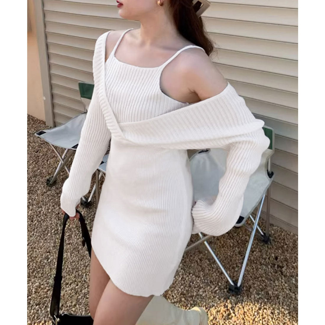 miniministore miniministore Cachecoeur 針織洋裝 迷你洋裝