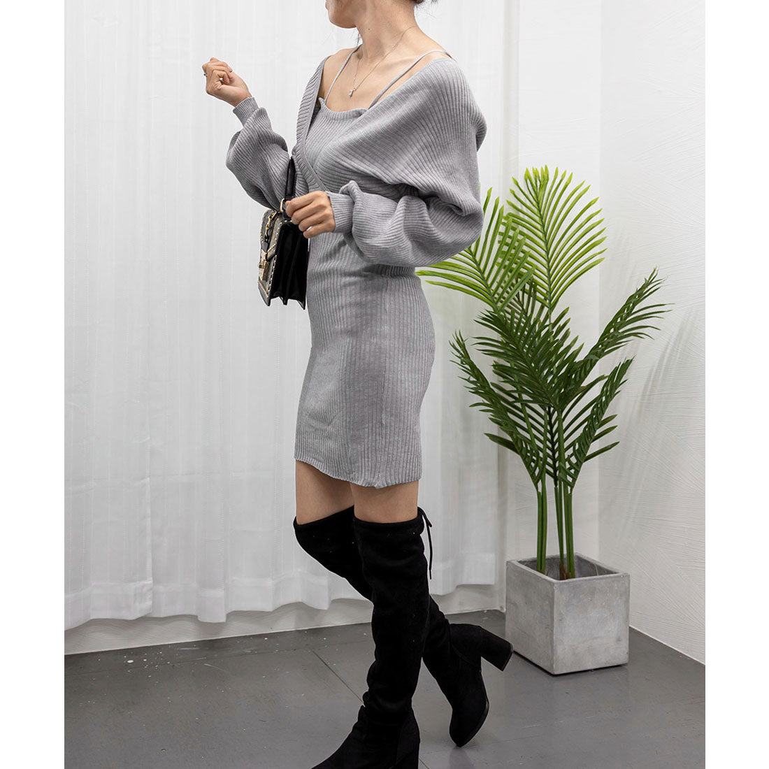 miniministore miniministore Cachecoeur 針織洋裝 迷你洋裝