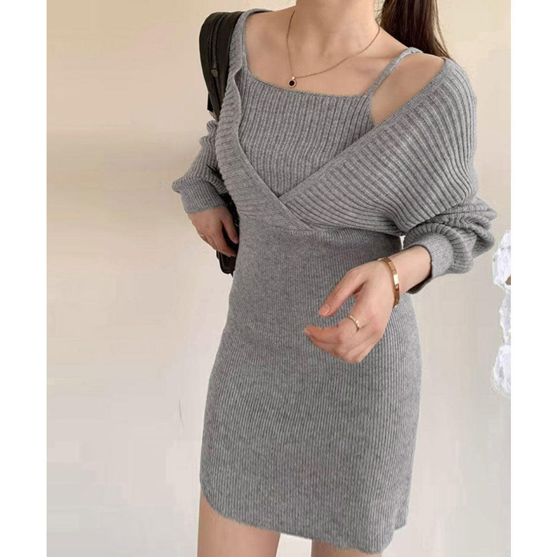 miniministore miniministore Cachecoeur 針織洋裝 迷你洋裝