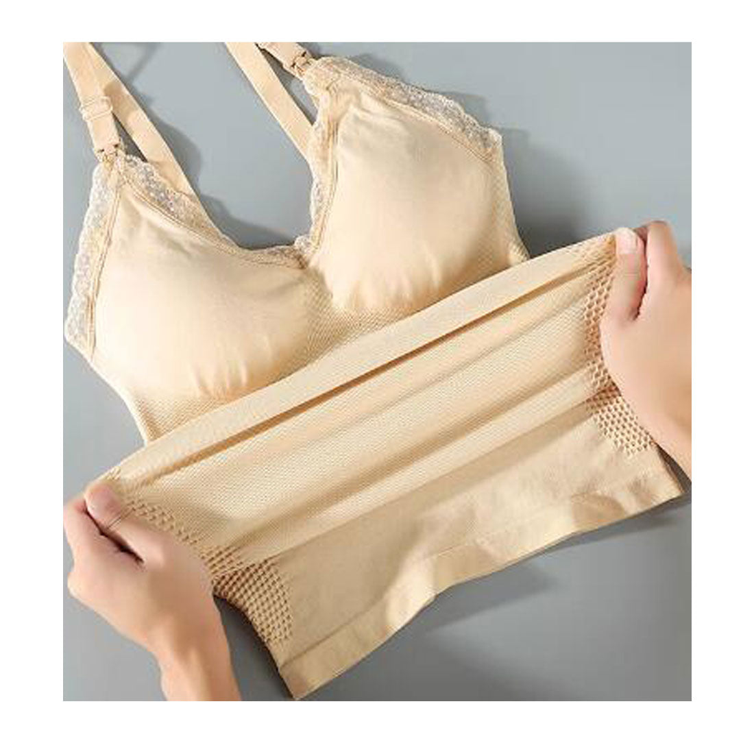 マタニティ キャミソール 授乳ブラキャミ
