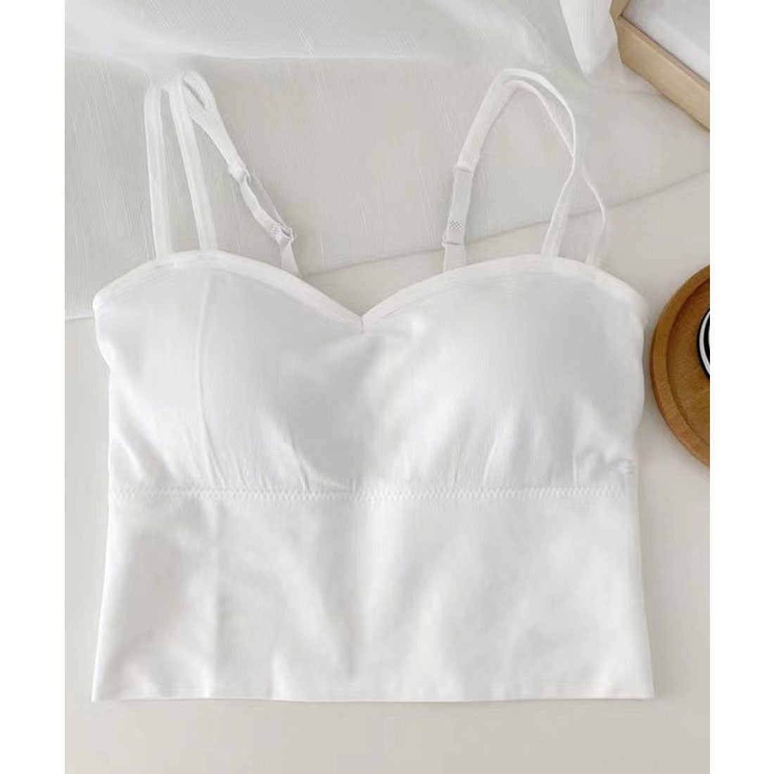 カップ付き キャミソール 3色