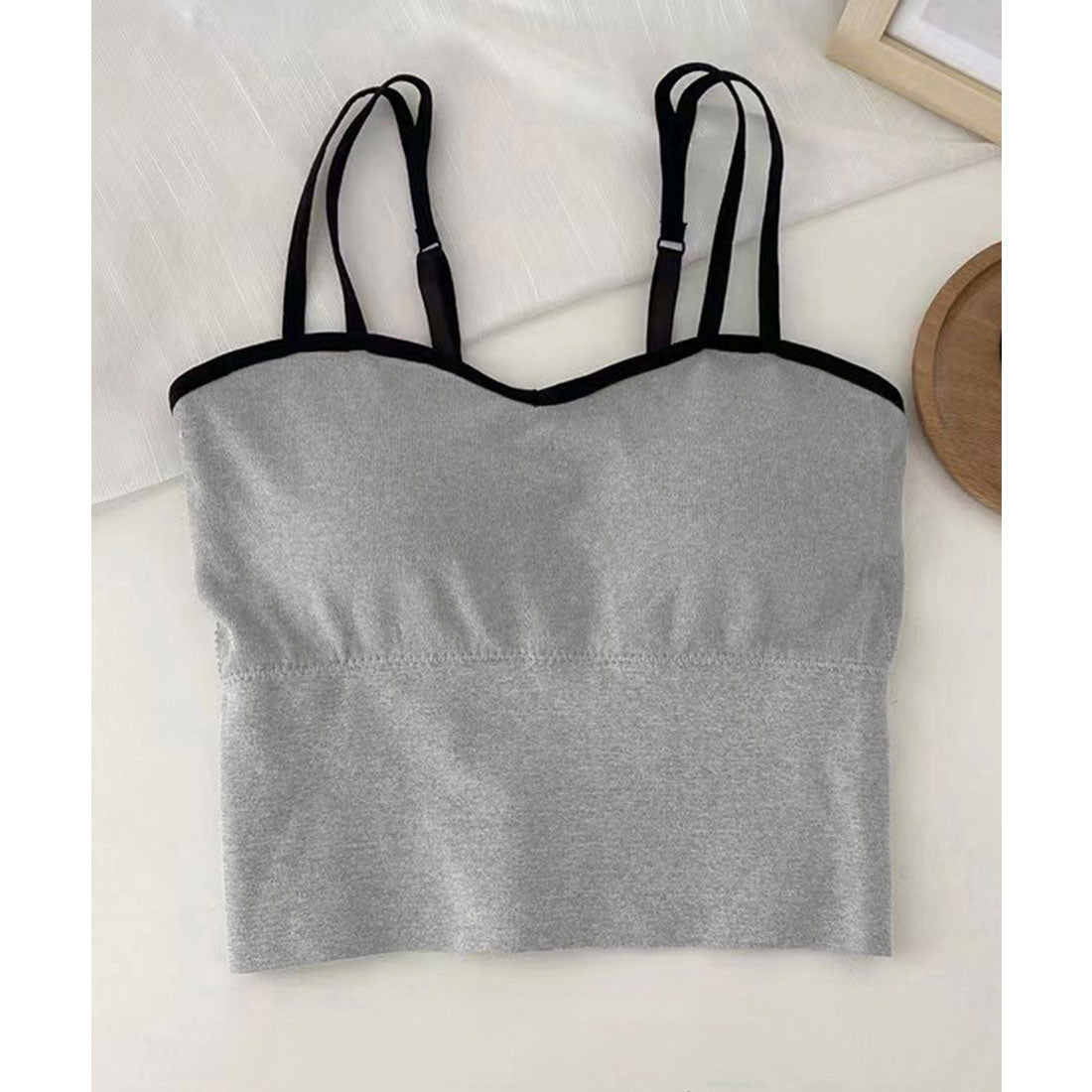 カップ付き キャミソール 3色