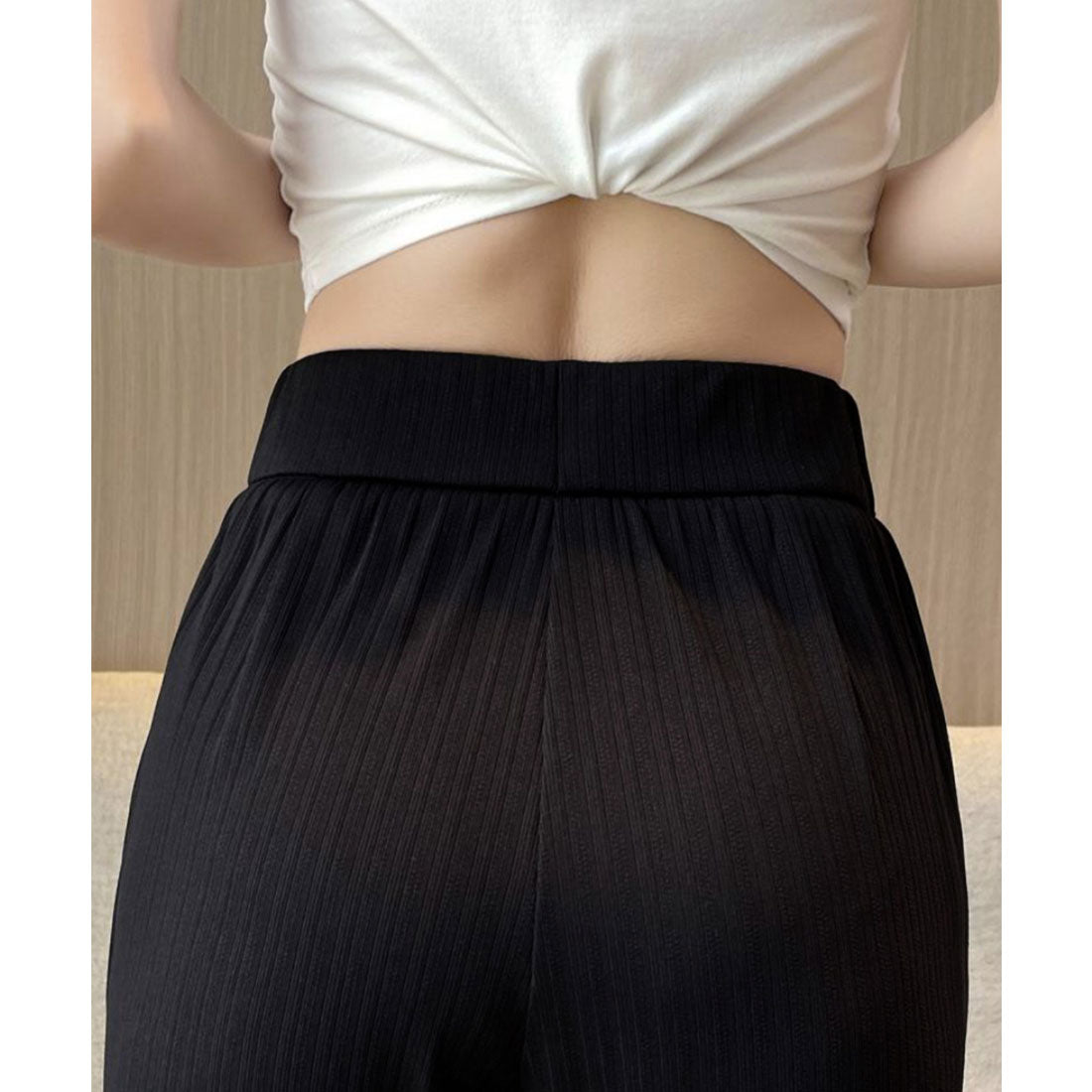 Mioniministore mioniministore半火炬褲子女士長褲