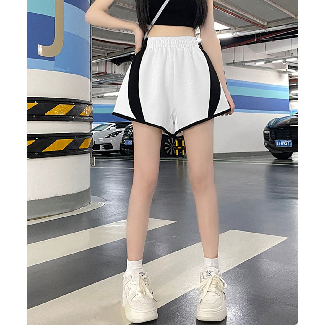 ミニミニストア miniministore スウェットパンツ ショートパンツ 短パン （ホワイト） ホワイト