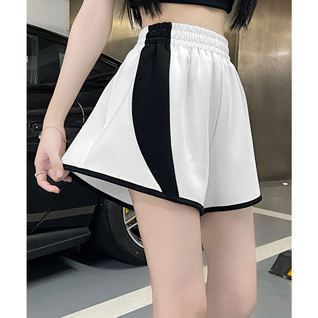 ミニミニストア miniministore スウェットパンツ ショートパンツ 短パン （ホワイト） ホワイト