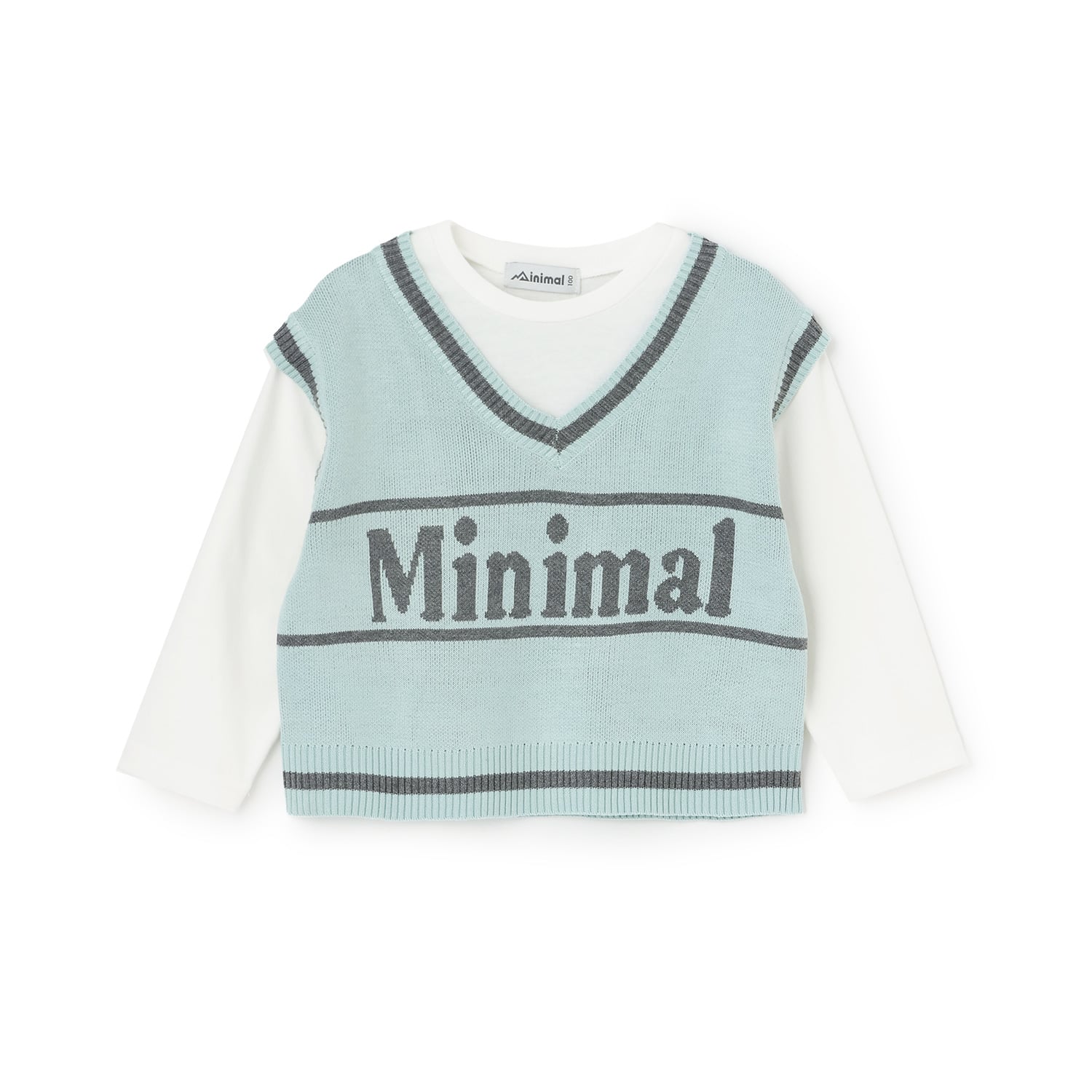 ミニマル minimal 【アラエル】ベストレイヤードTシャツ （ラベンダー） ラベンダー