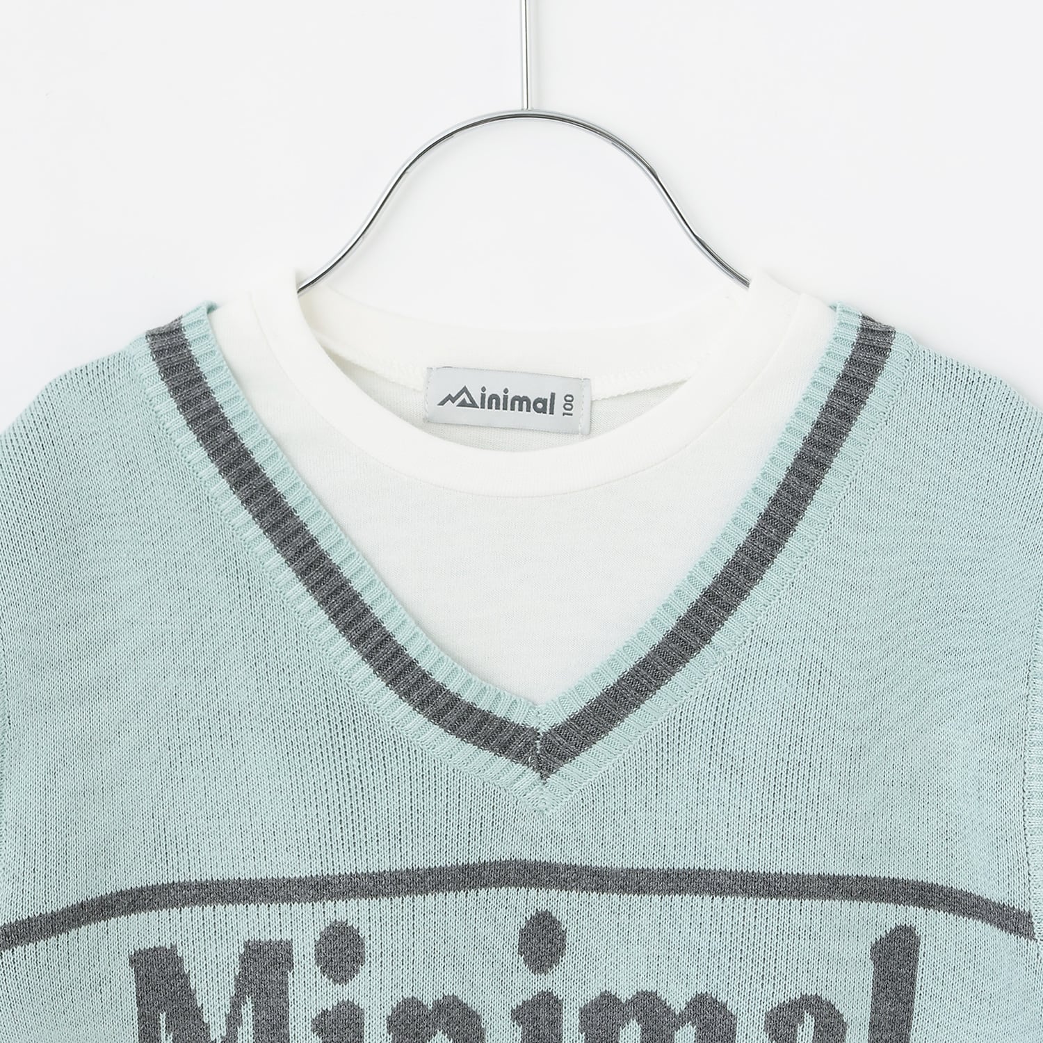 ミニマル minimal 【アラエル】ベストレイヤードTシャツ （ラベンダー） ラベンダー