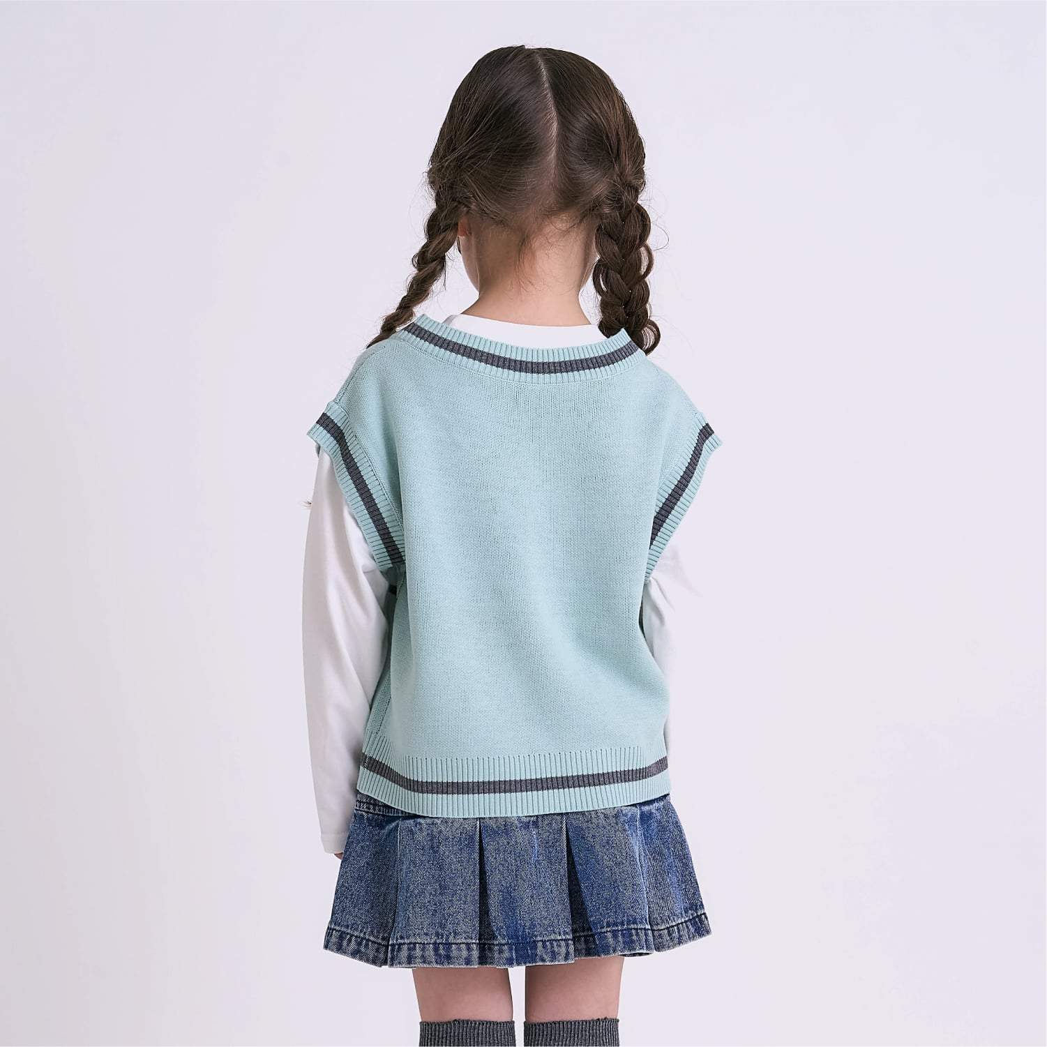 ミニマル minimal 【アラエル】ベストレイヤードTシャツ （ラベンダー） ラベンダー