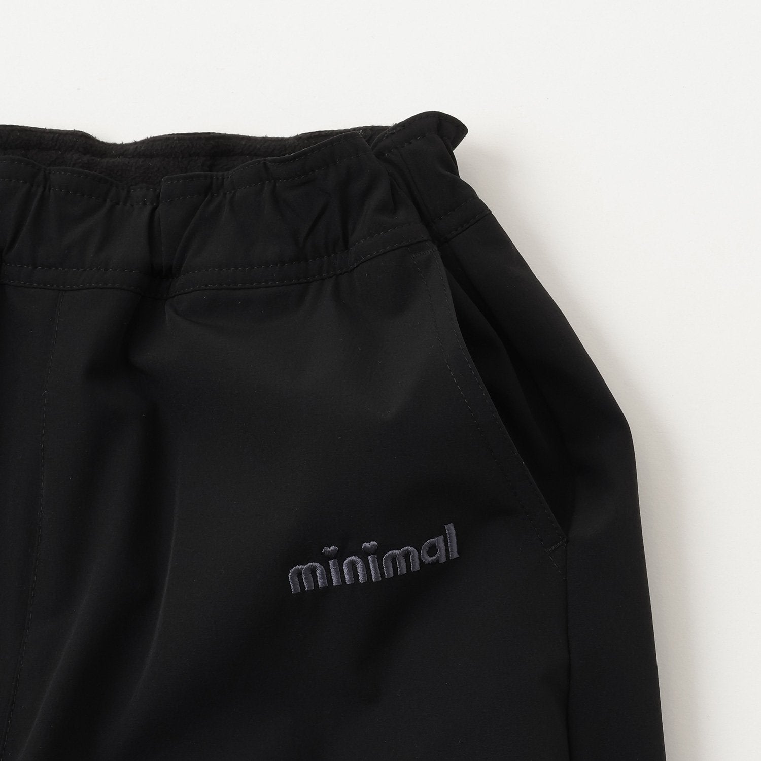 ミニマル minimal 裏フリースドロストナイロンパンツ （ピンク） ピンク