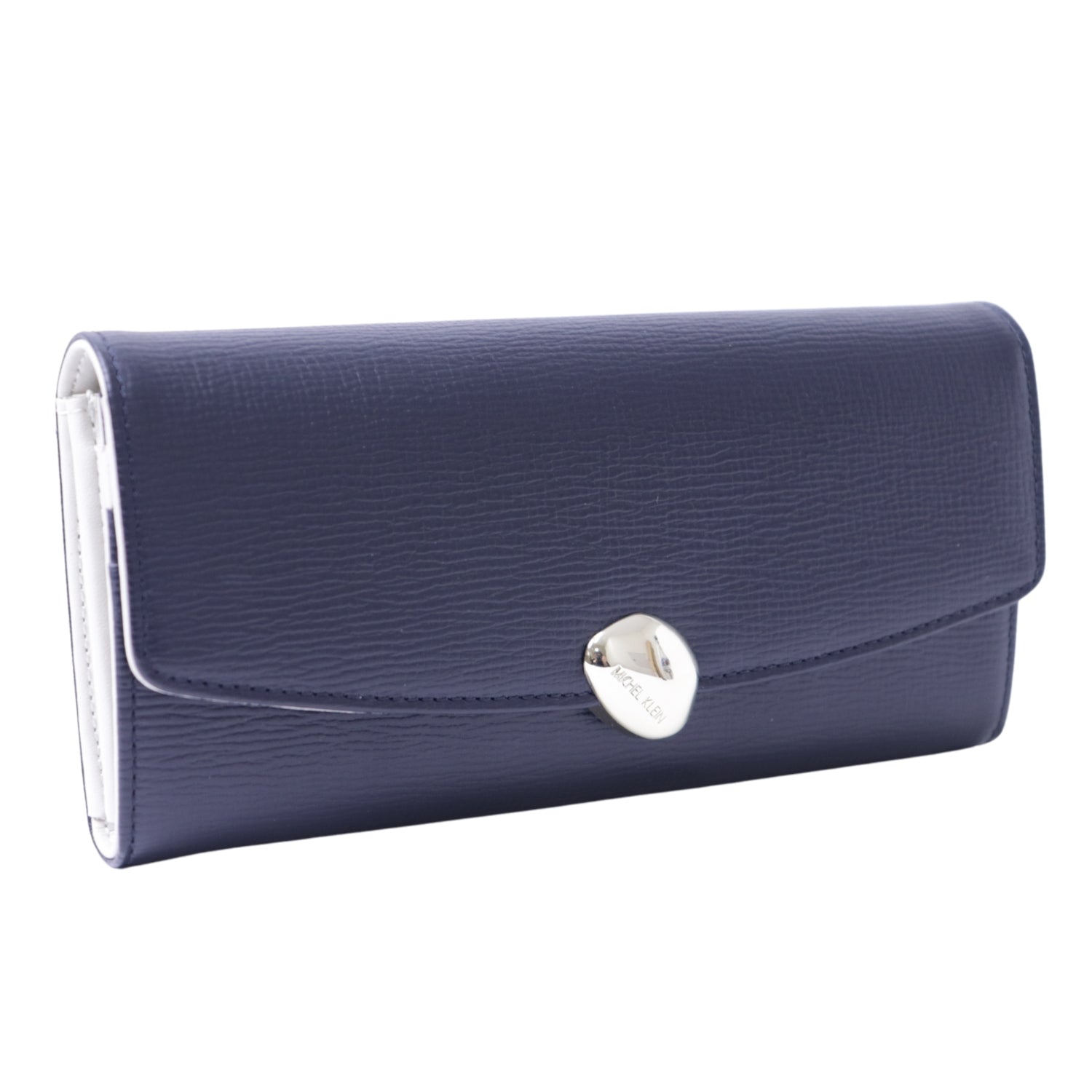 ミッシェルクラン MICHEL KLEIN ミッシェル クラン カブセ長財布 （ネイビー(NAVY)） ネイビー(NAVY)