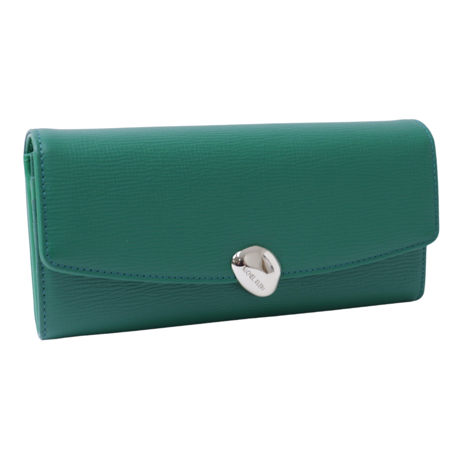 ミッシェルクラン MICHEL KLEIN ミッシェル クラン カブセ長財布 （グリーン(GREEN)） グリーン(GREEN)