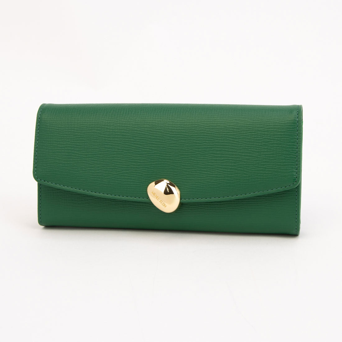 ミッシェルクラン MICHEL KLEIN ミッシェル クラン カブセ長財布 （グリーン(GREEN)） グリーン(GREEN)