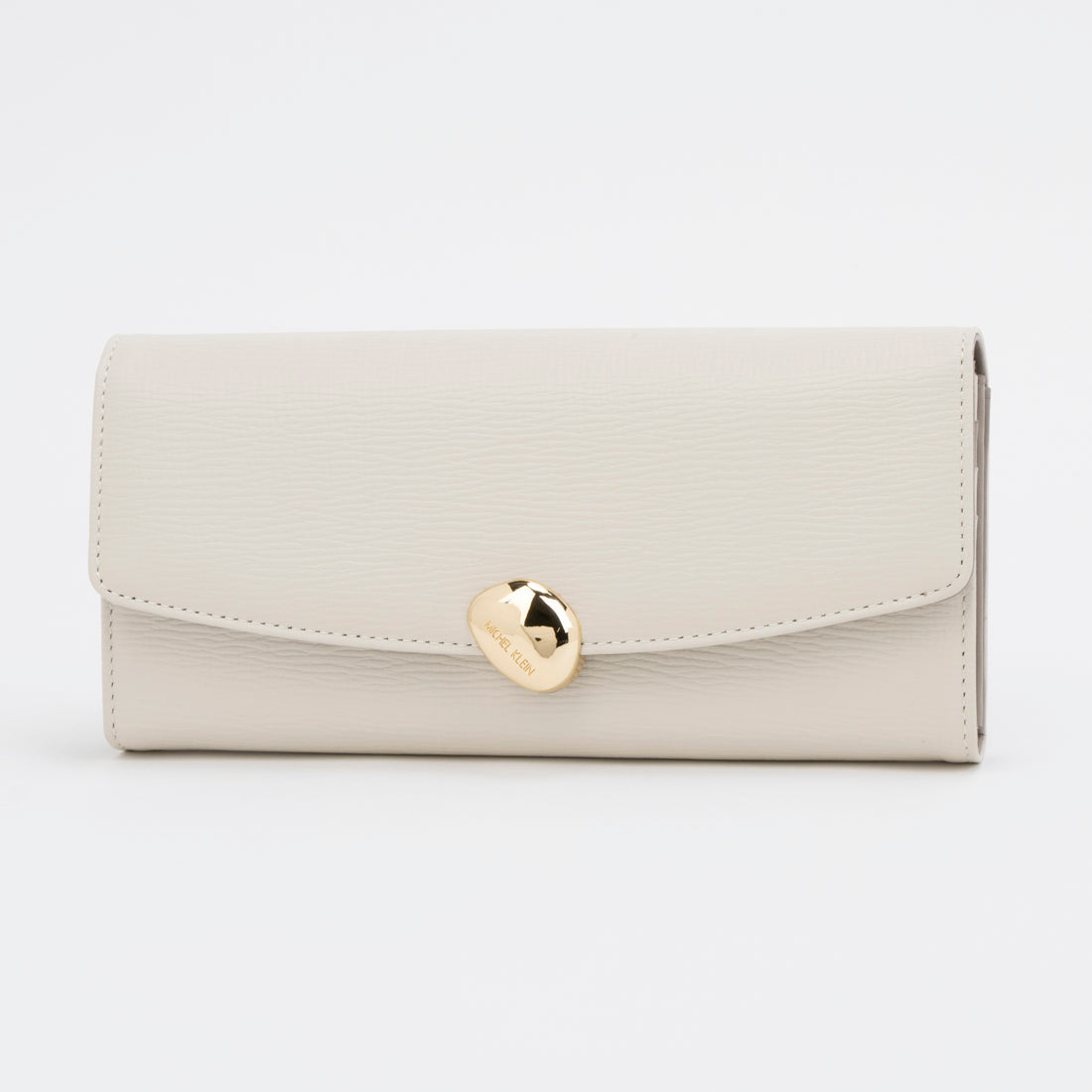 ミッシェルクラン MICHEL KLEIN ミッシェル クラン カブセ長財布 （エクリュ(ECRU)） エクリュ(ECRU)