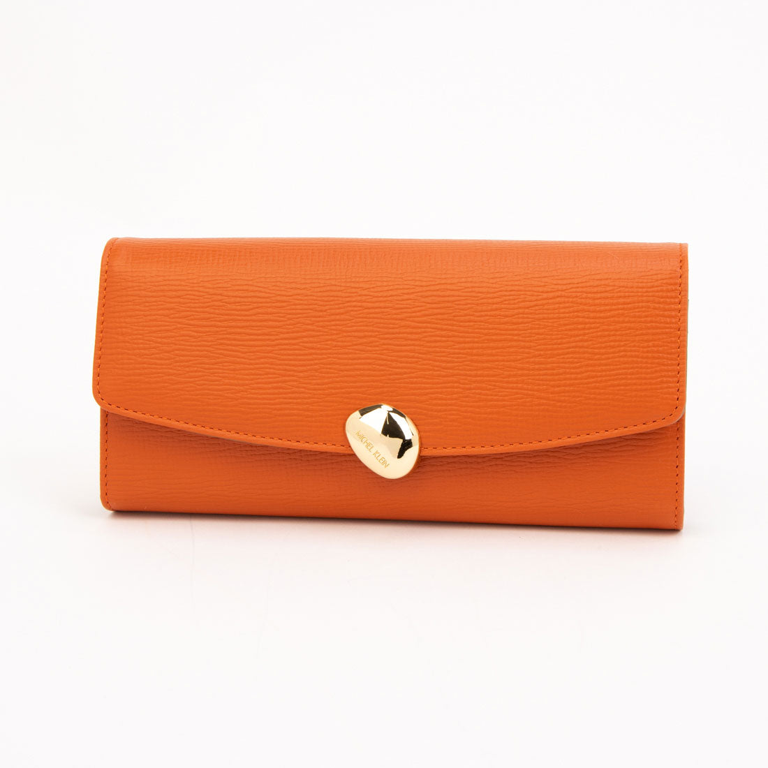 ミッシェルクラン MICHEL KLEIN ミッシェル クラン カブセ長財布 （オレンジ(ORANGE)） オレンジ(ORANGE)