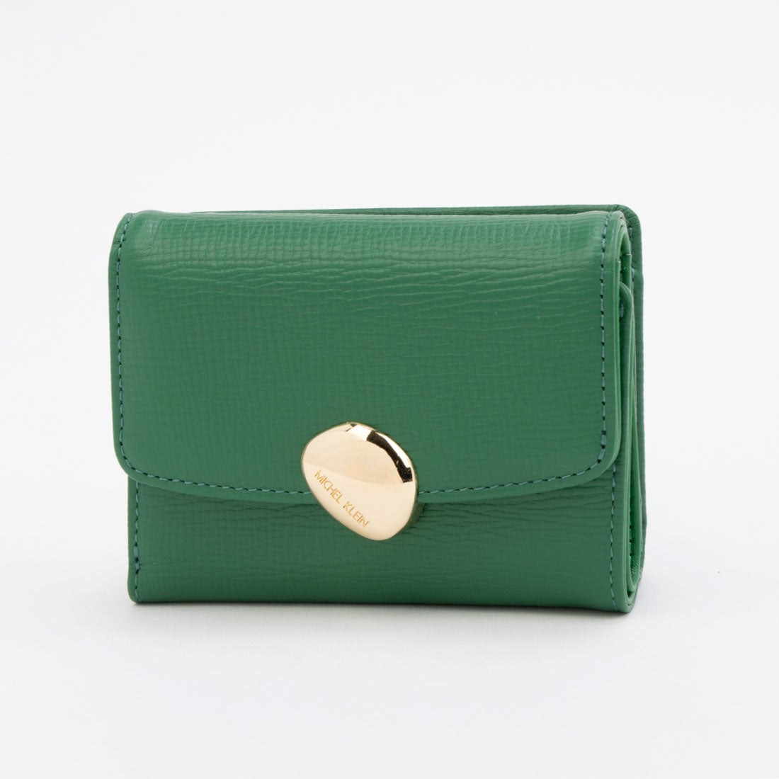 ミッシェルクラン MICHEL KLEIN ミッシェル クラン カブセ二つ折り財布 （グリーン(GREEN)） グリーン(GREEN)