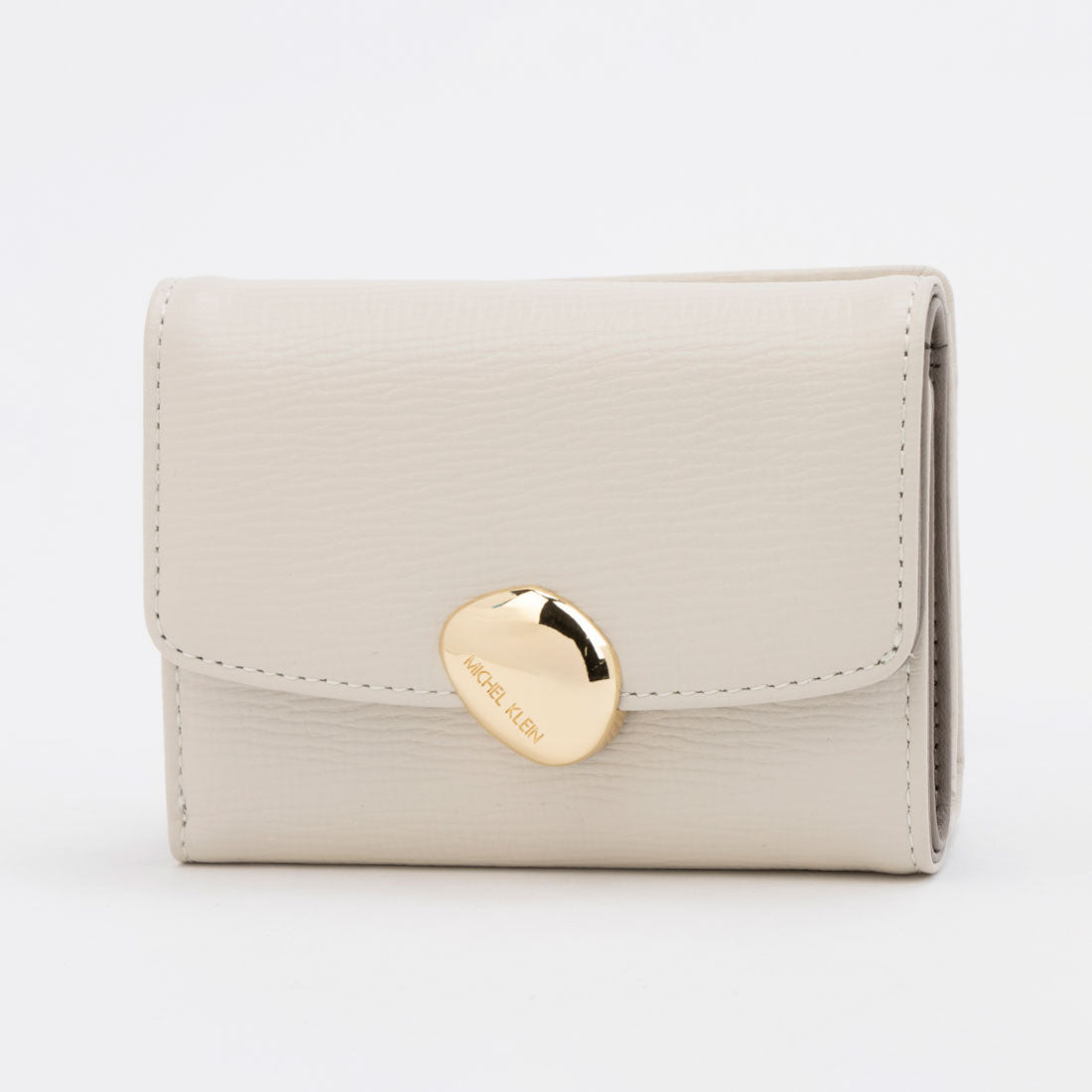 ミッシェルクラン MICHEL KLEIN ミッシェル クラン カブセ二つ折り財布 （エクリュ(ECRU)） エクリュ(ECRU)