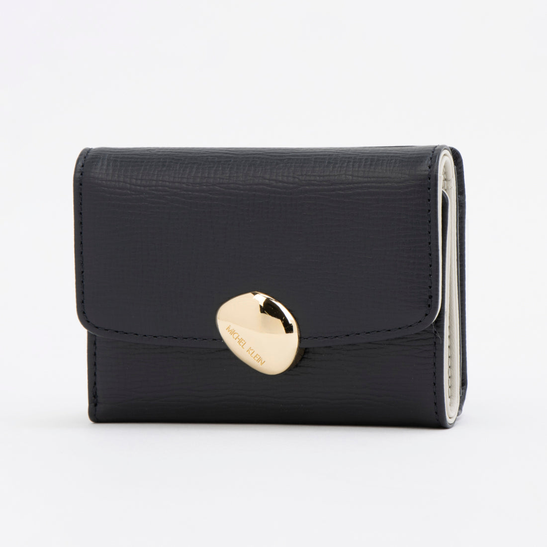 ミッシェルクラン MICHEL KLEIN ミッシェル クラン カブセ二つ折り財布 （ネイビー(NAVY)） ネイビー(NAVY)