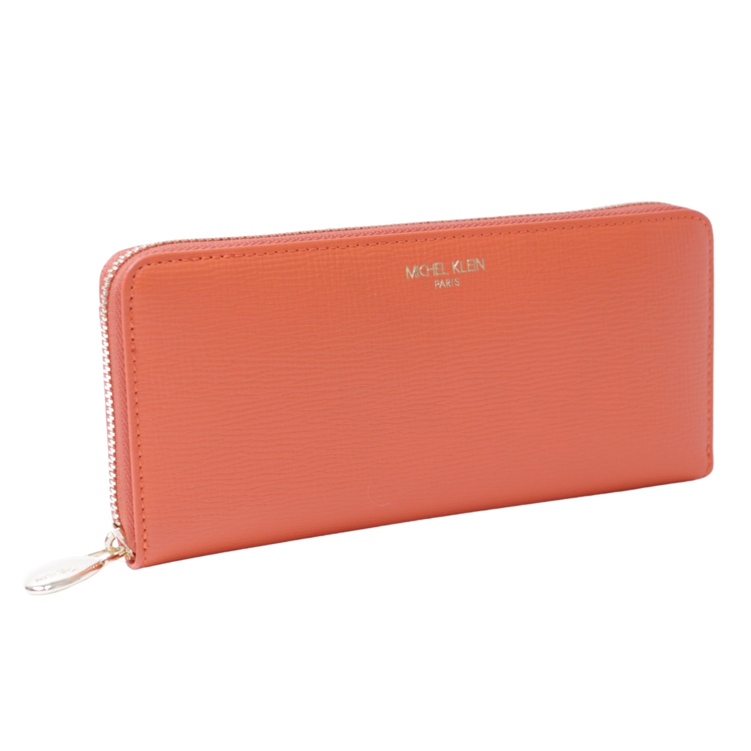 ミッシェルクラン MICHEL KLEIN ミッシェル クラン ラウンド長財布 （オレンジ(ORANGE)） オレンジ(ORANGE)