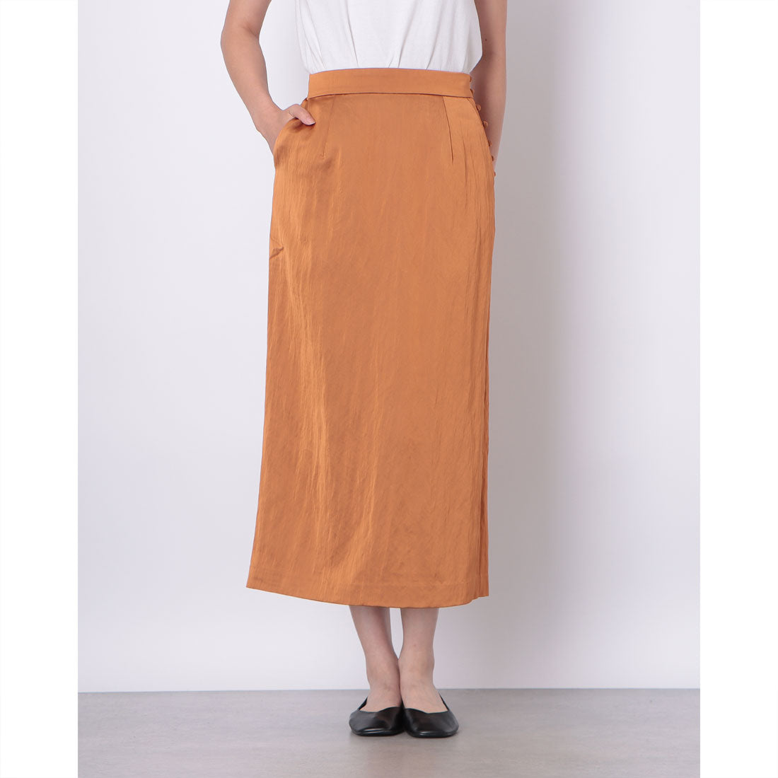 ミューカ MJUKA. スカート （キャメル） キャメル