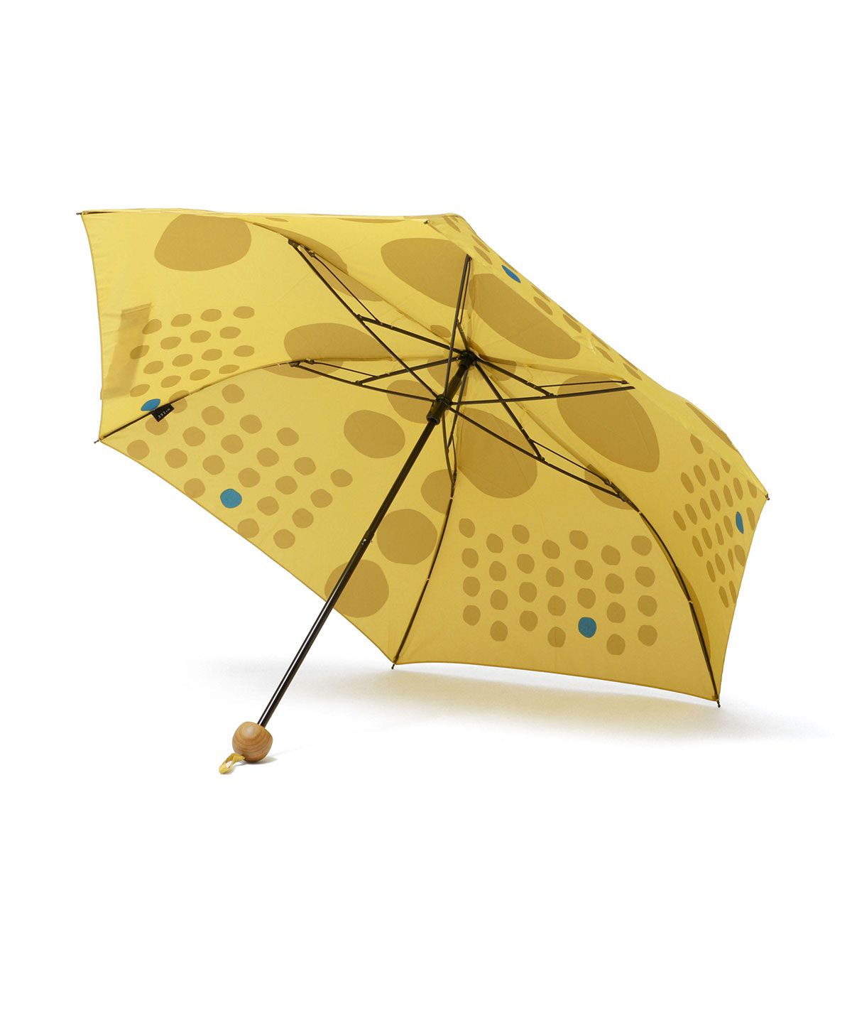 サンキューニプリュスエム 392 plusm サンキューニプリュスエム 折りたたみ傘 392 plusm 雨傘 おしゃれ 軽量 コンパクト 大人 持ち手 木製 maru 50cm Q181 S41104 （レッド） レッド