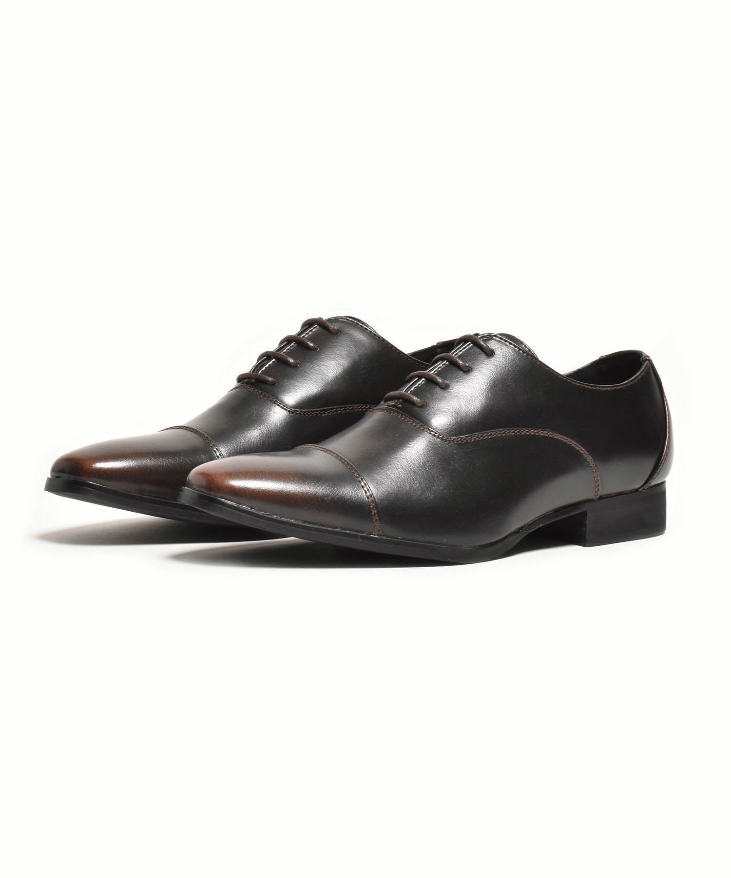 MM/ONE Straight-tip inner wing lace-up business shoes