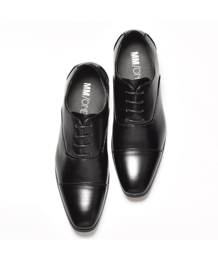 MM/ONE Straight-tip inner wing lace-up business shoes